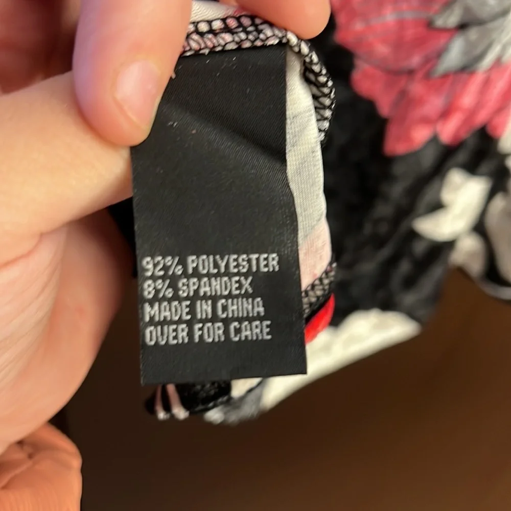 Womens floral print top - Picture 8 of 9